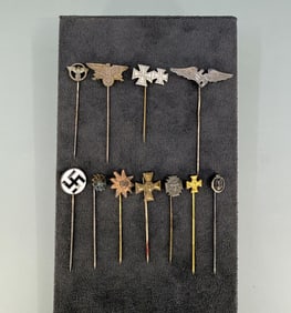 Collection of WW2 German Stickpins
