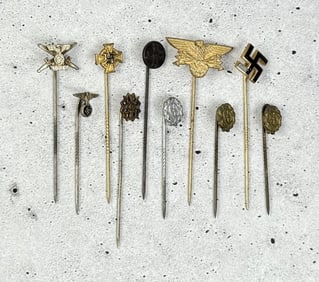 Collection of WW2 German Stickpins