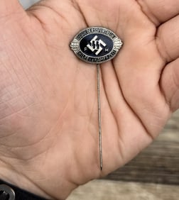 WW2 German SS Supporter Donation Stickpin