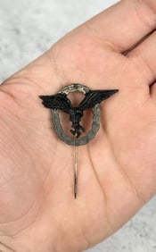 WW2 German Luftwaffe Pilot Badge Stickpin