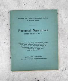 Personal Narratives Sixth Series No 4