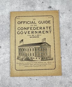 An Official Guide of the Confederate Government