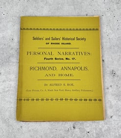 Personal Narratives Richmond Annapolis and Home