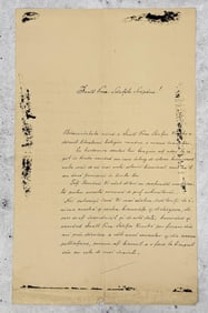 Romanian Letter to Theotokos Chernivtsi University