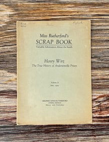 Miss Rutherford's Scrap Book Henry Wirz