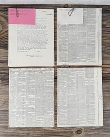 Xeroxed Archive POW Andersonville Georgia