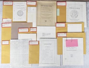 Collection of Civil War Research Documents