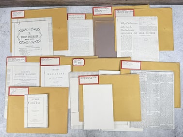 Collection of Civil War Research Documents
