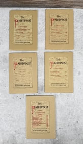Assorted Volumes of The Palimpset
