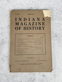 Indiana Magazine of History 1917