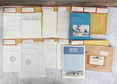 Collection of Civil War Research Documents