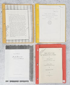 Collection of Civil War Research Documents