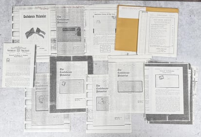 Collection of Civil War Research Documents