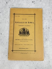 Annals of Iowa July 1907