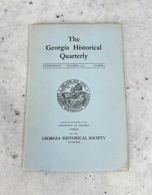 The Georgia Historical Quarterly