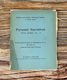 Personal Narratives Fifth Series No 10