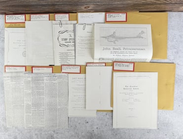 Collection of Civil War Research Documents