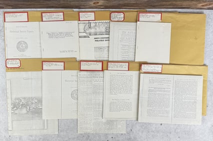 Collection of Civil War Research Documents