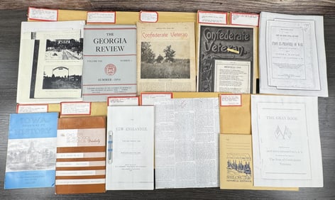 Collection of Civil War Research Documents