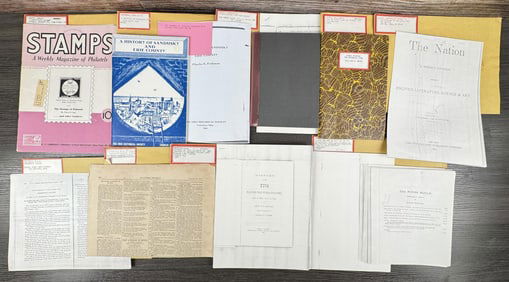 Collection of Civil War Research Documents
