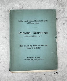 Personal Narratives Sixth Series No 2