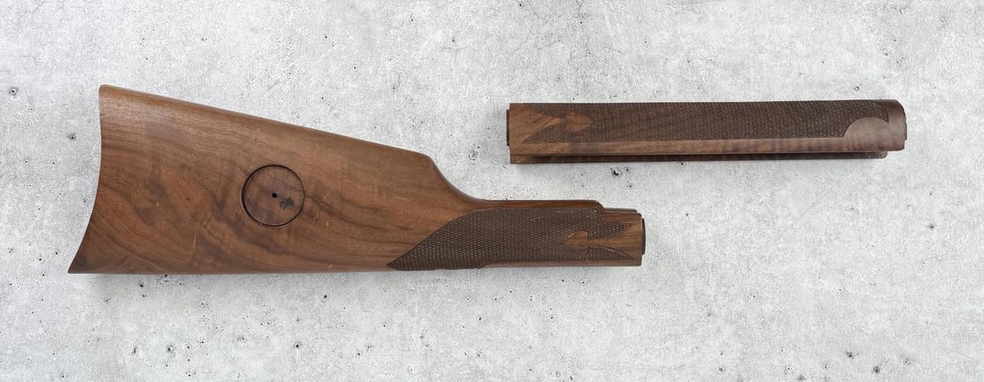 Winchester 1894 Deluxe Rifle Stock Forend Set: Nice set. Never used.