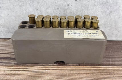 Bell .50 Sharps Rifle Ammo