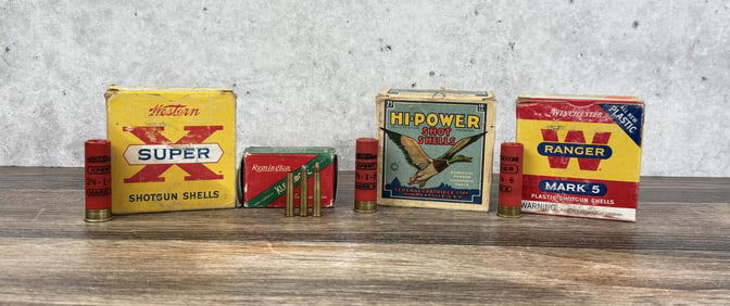 16ga Shotgun Shells .22 Hornet Rifle Ammo