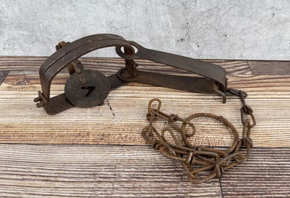 Oneida Victor No 0 Trap Made in Canada