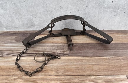 Square Pan Double Spring Animal Trap