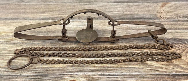 SNOC S. Newhouse No 4 Trap with Teeth
