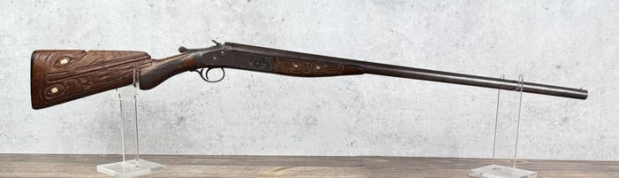 Haida Northwest Coast Indian Decorated Shotgun