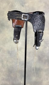 Edward H. Bohlin Colt Pistol Double Gun Belt