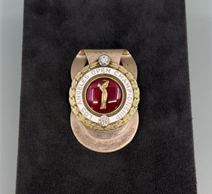 10k Gold Los Angeles Open Championship Money Clip
