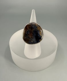 Sterling Silver Pietersite Ring