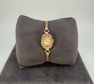 14K Gold Wittnauer 17 Jewels Watch