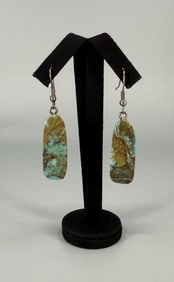 Santo Domingo Royston Turquoise Earrings