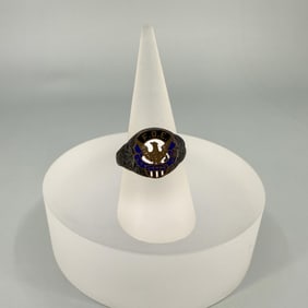 FOE Eagles Sterling Silver Ring