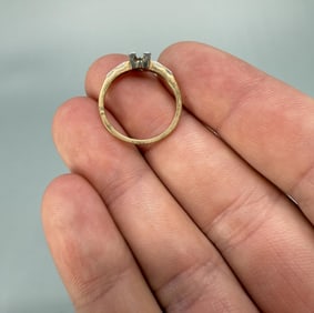 14K Gold Orange Blossom Ring Mounting