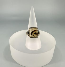 Missouri River Montana Sterling Silver Agate Ring