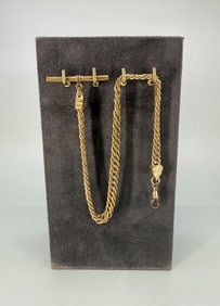 9K Gold Watch Fob