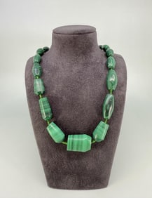 Chunky Malachite Necklace