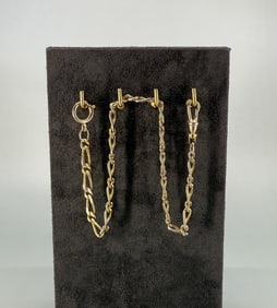 Antique Watch Fob Chain