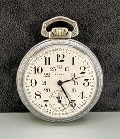 Elgin Grade 573 Model 20 Pocket Watch