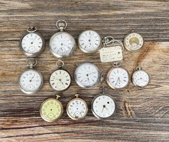 Collection of Antique Pocket Watches