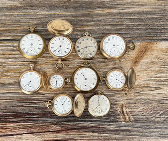 Collection of Antique Pocket Watches