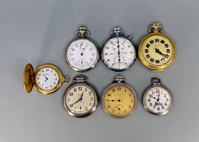 Grouping of Pocket Watches