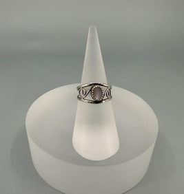 Sterling Silver Mother of Pearl Ring
