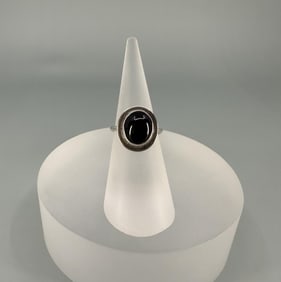 Sterling Silver Onyx Ring