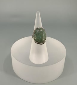 Navajo Sterling Silver Turquoise Ring